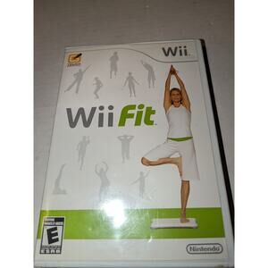 Wii Fit Nintendo Wii Fitness Game Complete Manual Nice